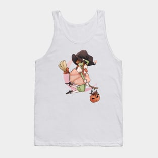 Halloween witch Tank Top